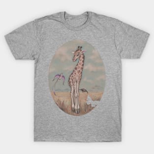 Little Giraffe and Friend T-Shirt